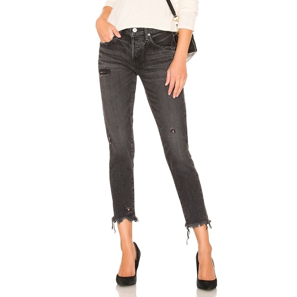 Moussy Denim - MOUSSY Vintage \ Kelley Tapered Jeans - Black